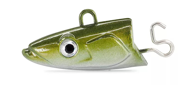 Black Eel 110 (#2) - Khaki - Offshore - 16g - Heads