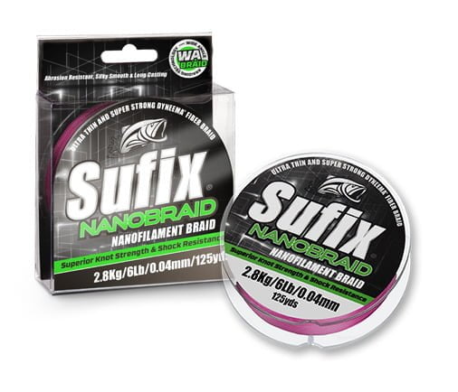 Sufix NanoBraid nanofilament braid