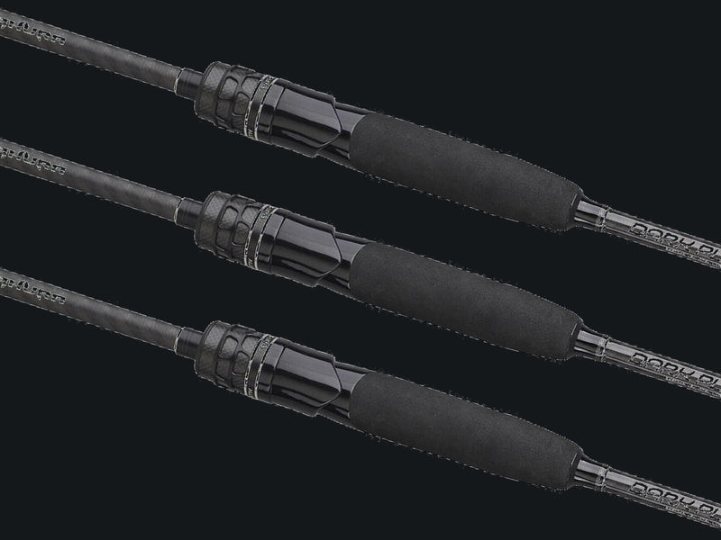 sakura dark player long range spin rods